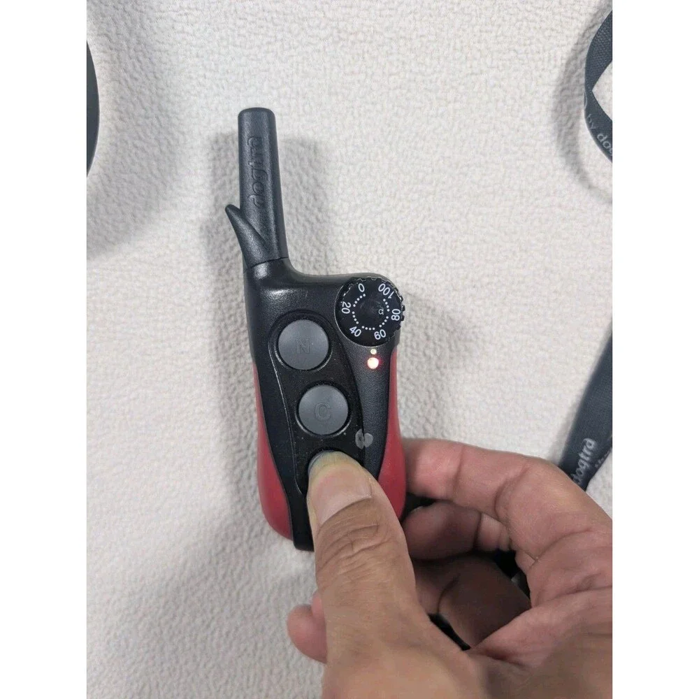 IQ Pet Dogtra Remote Trainer Dog Training Collar With Box No Charger Untested